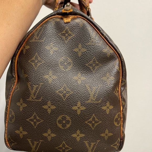 Authentic Louis Vuitton Speedy 30. Vintage - Picture 4 of 10